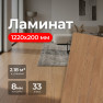 Ламинат SMART POL ST Country Oak 1220*200*8mm (2.44 м2), 33 класс