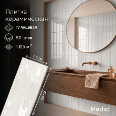 Керамическая плитка M7532P0 white glossy