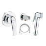 129185 *Гигиеналық душы бар жиынтық GROHE BauCurve, хром