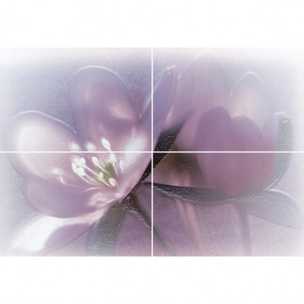 PWU07LIL1 Панно из 4 плиток Lila 498*728 РАСПРОДАЖА