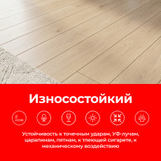 Ламинат SMART POL Herringbone Soft Silk 603*100.5*8mm (2.18 м2), 33 класс