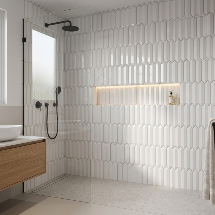 Плитка DIMSEY WHITE OUT 6,5*33,2