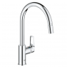 30543000 Смеситель для мойки GROHE BauLoop New с выдвижной лейкой, хром
