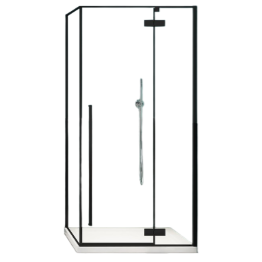 Душевое ограждение Minotti Galaxy 1000*1000 Black