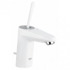 23425LS0 Смеситель для раковины GROHE Eurodisc Joy с донным клапаном, белая луна