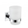 Стакан с держателем MINOTTI chrome Cube