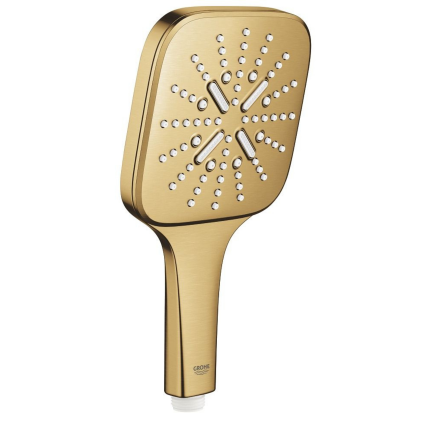 26582GN0 *Ручной душ GROHE Rainshower 130 SmartActive Cube, 3 режима струи, холодный рассвет мат