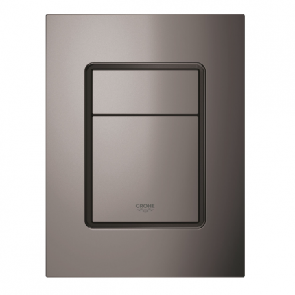 37535A00 Панель смыва для унитаза GROHE Skate Cosmopolitan, размер S, темный графит глянец