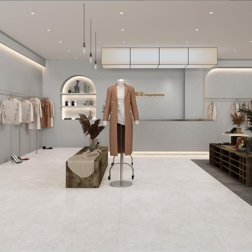 MICRO CEMENT CREAM-WHITE 1000*3000*6 MATT