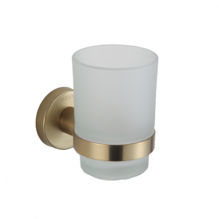 Стакан с держателем Minotti MattGold Classic