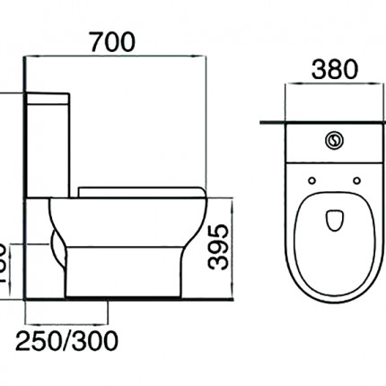 Унитаз-компакт Minotti Creo