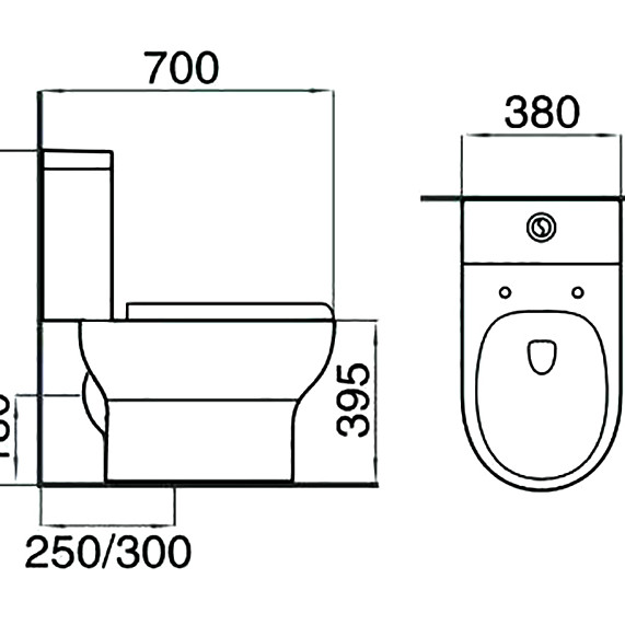 Унитаз-компакт Minotti Creo