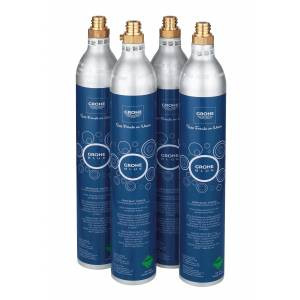 40422000 GROHE Blue Комплект баллонов с углекислым газом, 1 шт - 425 гр  (4 шт)