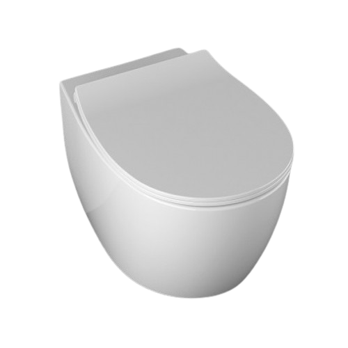 10AR02010SV Унитаз подвесной Isvea Sentimenti без крышки White