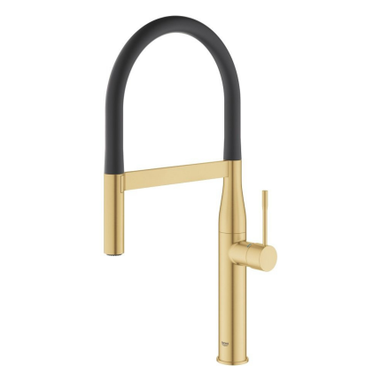 30294GN0 Смеситель для кухни GROHE Essence New с профессиональной лейкой, холодный рассвет матовый