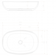 Раковина Minotti Colori Black
