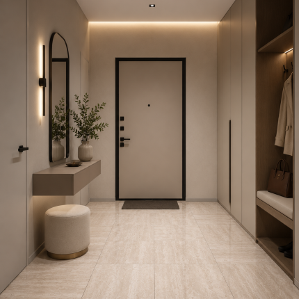 Керамогранит TRAVERTINO SANTA CATERINA  lucidato shiny 1500x3000