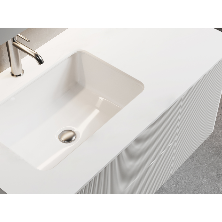 Тумба для ванной комнаты в комплекте с раковиной-столешницей Minotti Bovary 100см