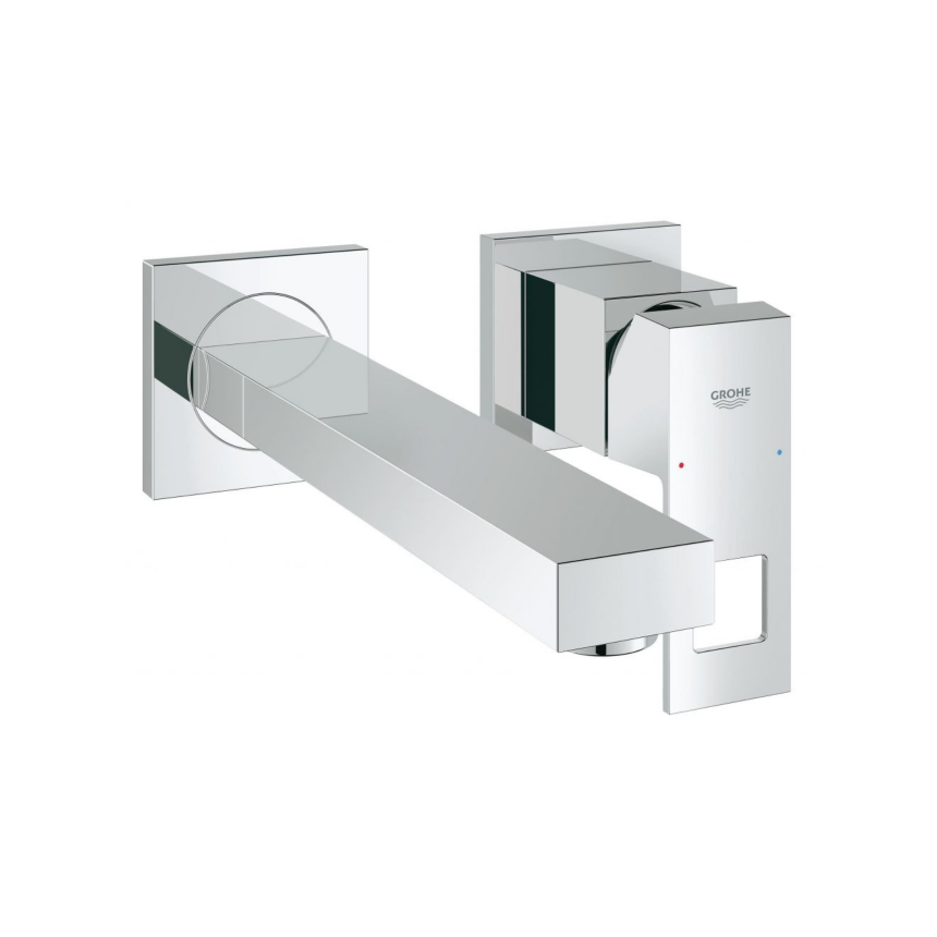 23447000 Внешняя часть смесителя для раковины GROHE Eurocube (вынос 230 мм), хром