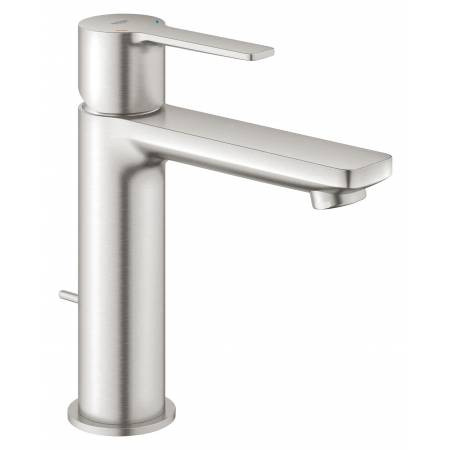 32114DC1 *Смеситель для раковины GROHE Lineare с донным клапаном, суперсталь