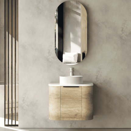 Тумба для ванной комнаты в комплекте с раковиной Minotti Silvano-60 см