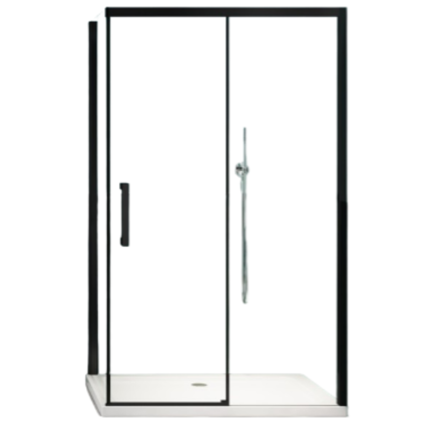 Душевое ограждение Minotti Classic 1200*900 Black