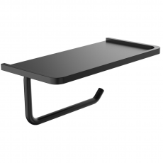 Бумагодержатель с полкой Minotti Unico Black