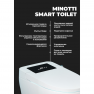 Приставной Унитаз Minotti Smart Toilet в комплекте пультом управления