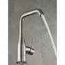 24174DC1 *Смеситель для раковины GROHE Essence с донным клапаном, L-Size, суперсталь