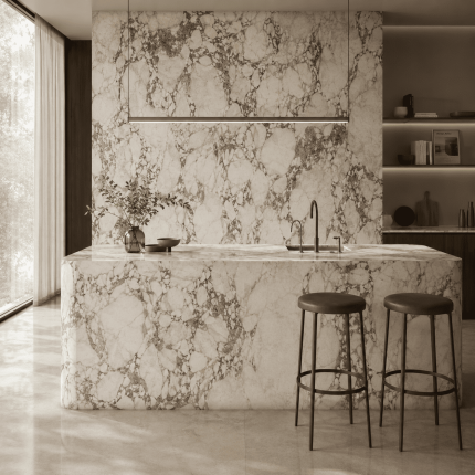 Керамогранит CALACATTA VIOLA lucidato shiny 1500x3000