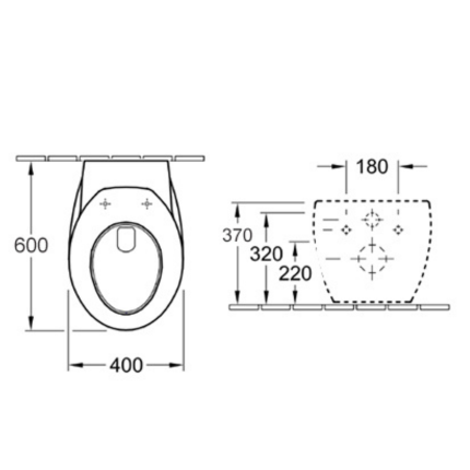 Унитаз подвесной Minotti Bravo