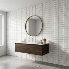 Плитка  BISSEL 10*30  BIANCO  BRILLO