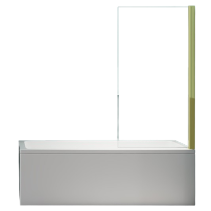 Шторка для ванны Minotti Vetro  1000*1400 gold