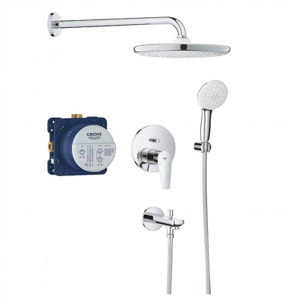 25291000 Набор для комплектации душа GROHE BauEdge 250, хром