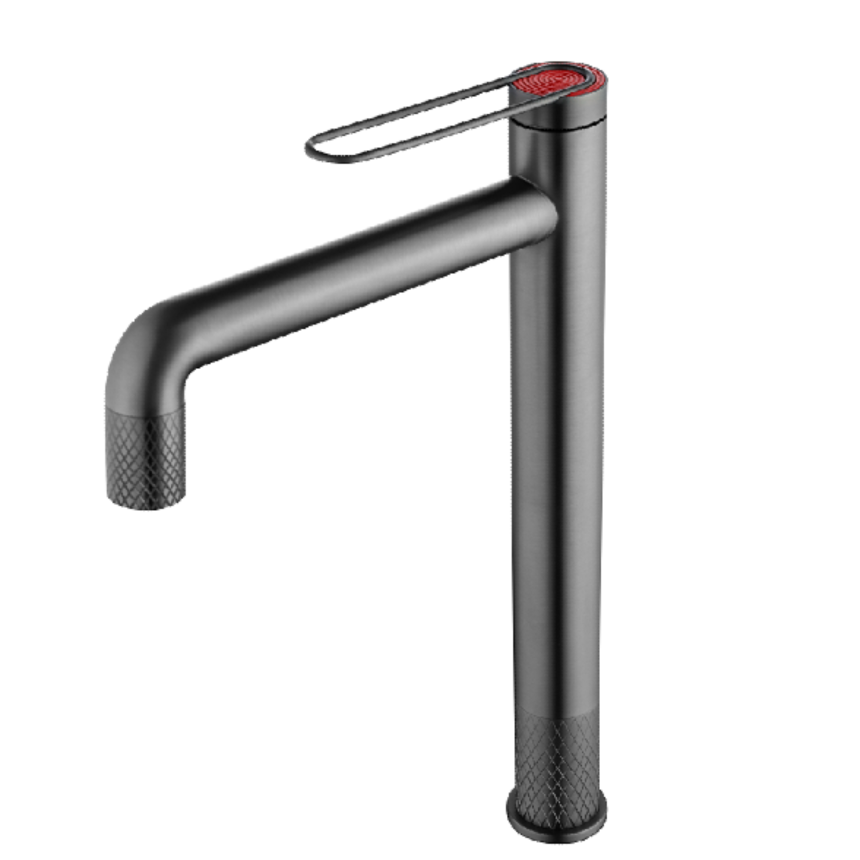 Смеситель для раковины Minotti Capri L-size gun metal