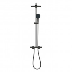 266892431 *Душевая система GROHE Tempesta System 250 CUBE с термостатом, черный матовый