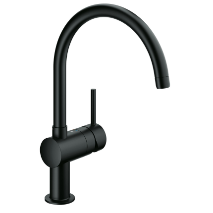 32917KS0 *Смеситель для мойки GROHE Minta, черный бархат