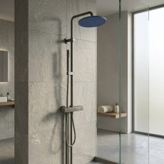Душевая система с термостатом Minotti Alto Gun Metal