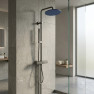 Душевая система с термостатом Minotti Alto Gun Metal