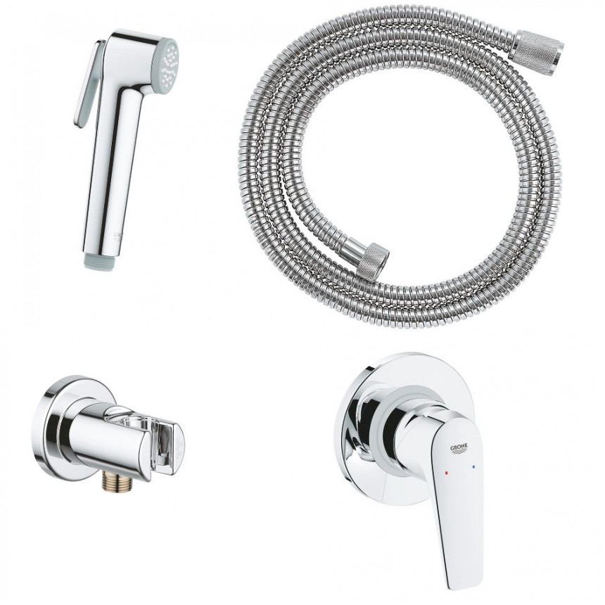 29328000 *Набор с гигиеническим душем GROHE BauFlow, хром