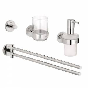 40846001 GROHE Essentials New Набор аксессуаров  4 в 1, хром