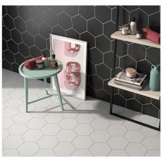 SOLID BLACK 25,8x29 керамогранит матовый