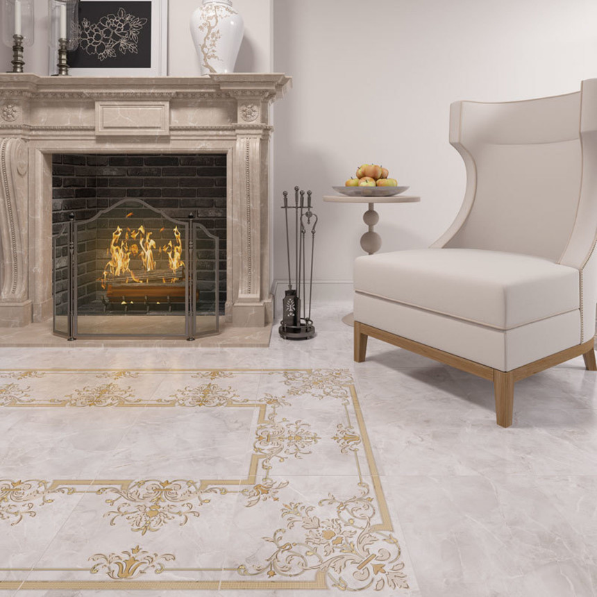 DFU03OLP424 декор Olimpia 418*418