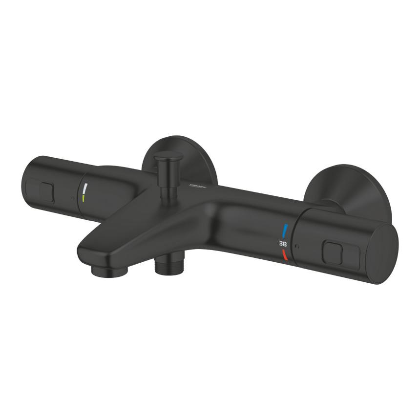 345982430 Термостат для ванны GROHE Precision, черный матовый