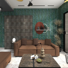 Керамическая плитка M7533F12Y emerald green matt