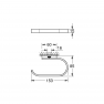 41068GN0 Держатель для туалетной бумаги GROHE Selection, холодный рассвет матовый