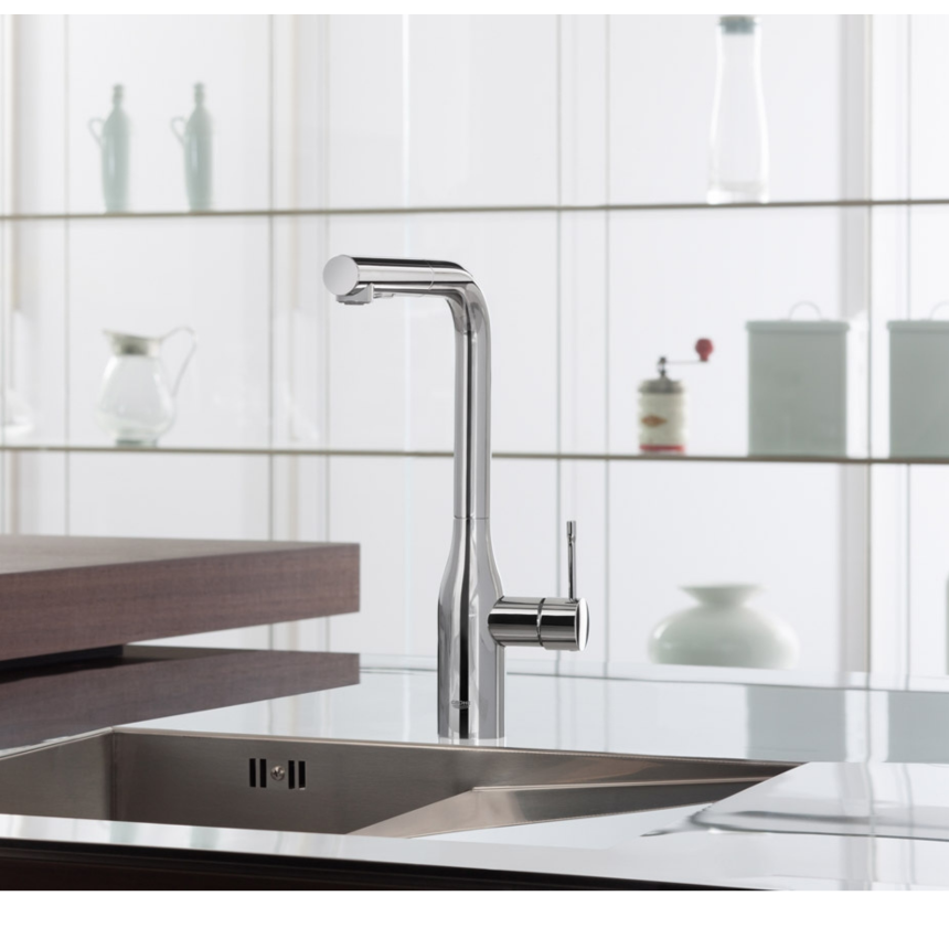 30270000 *Смеситель для мойки GROHE Essence+, хром