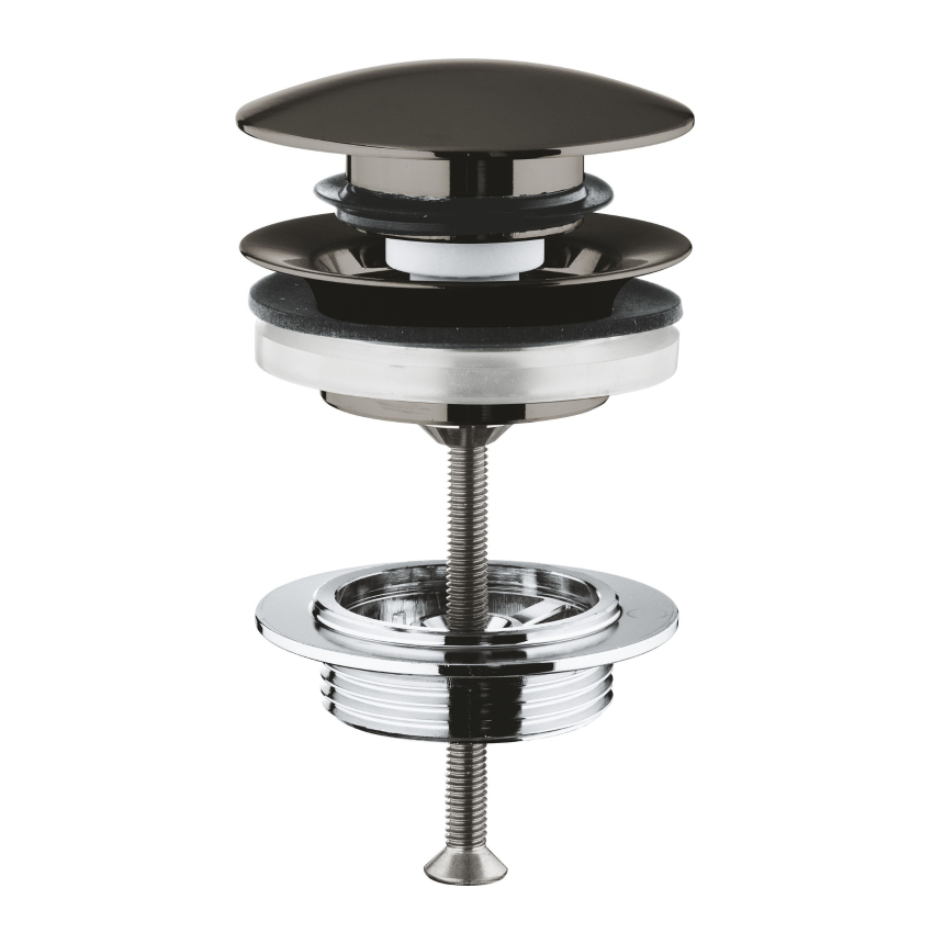 65807AL0 Донный клапан для раковины GROHE, темный графит матовый