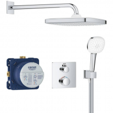 34871000 *Набор для комплектации душа GROHE Grohtherm 250 CUBE, хром