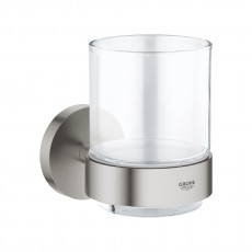 40447DC1 *Стакан GROHE Essentials с держателем, суперсталь